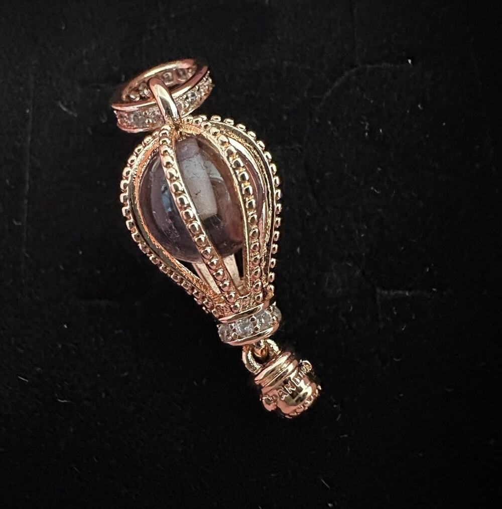 Authentic Pandora MET 14KT Rose Gold Plated Hot Air Balloon Charm 789434C01